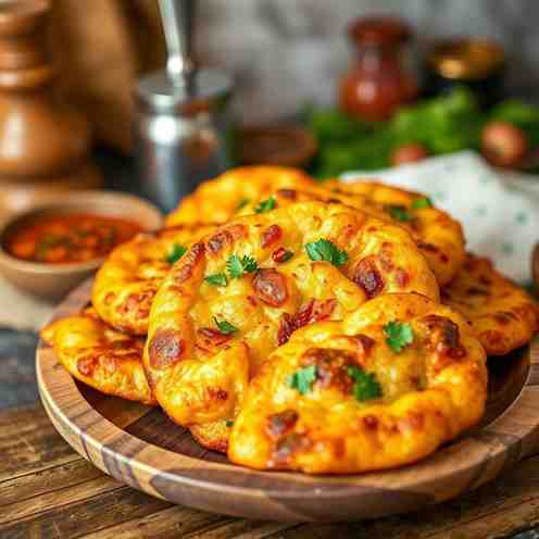 Puffy Luchi & Alur Dom - The Best Fried Bread Recipe